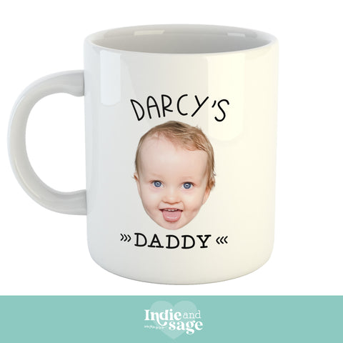 Personalised Baby Photo Mug, Custom Photo Mug Gifts.