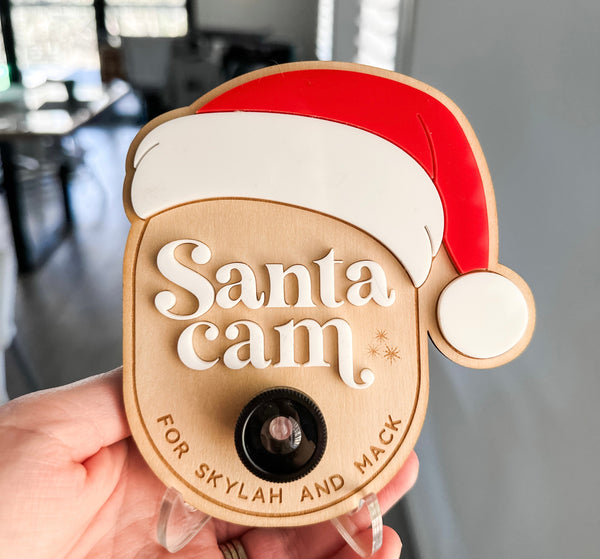 Santa Cam with REAL Lens